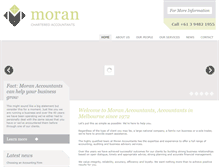 Tablet Screenshot of moranaccountants.com.au